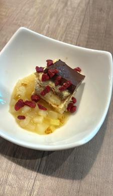 Dessertkreation von Nutella