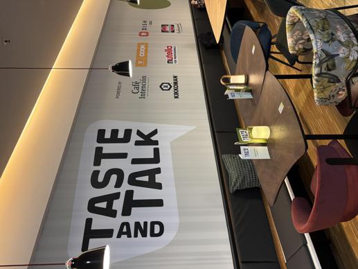 Ihre Logopräsenz im Taste & Talk