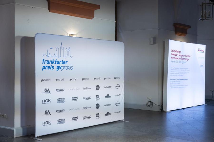 Ihre Logopräsenz auf der Pressewand